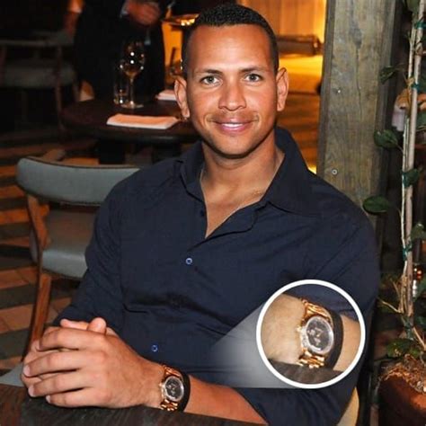 Alex Rodriguez Spotted Wearing Rolex Cellini Dual Time